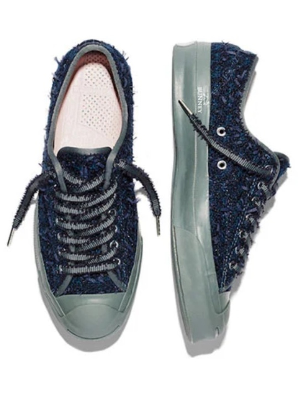 Converse x Bunney Jack Purcell Signature Ox Navy Nightsky Collaboration Low Sz 9